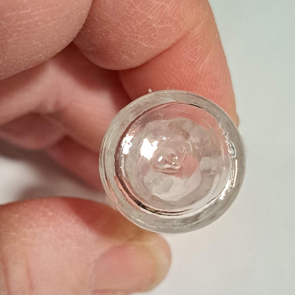 mini glass hollow bottle of coca cola - Picture 2 of 7
